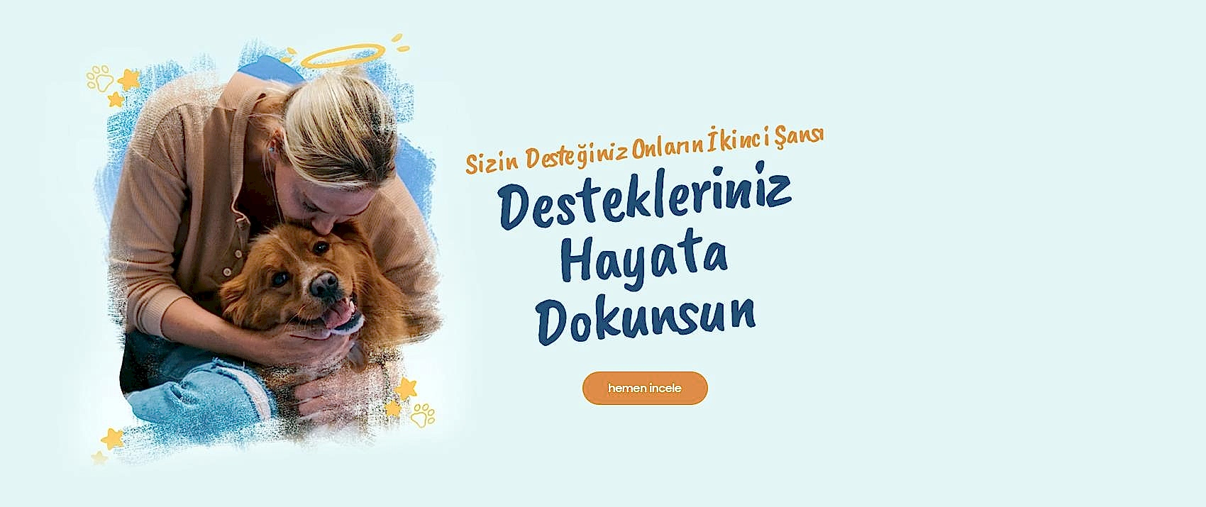 Yedikule Hayvan Barınağı Destek Kartı